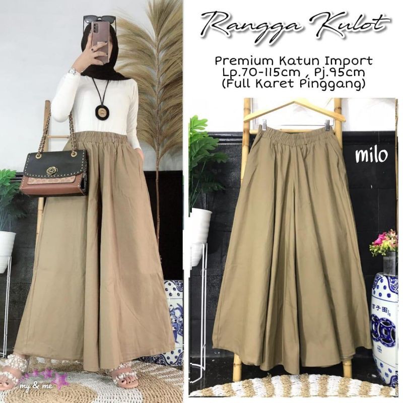 Rangga kulot katun twill XXL