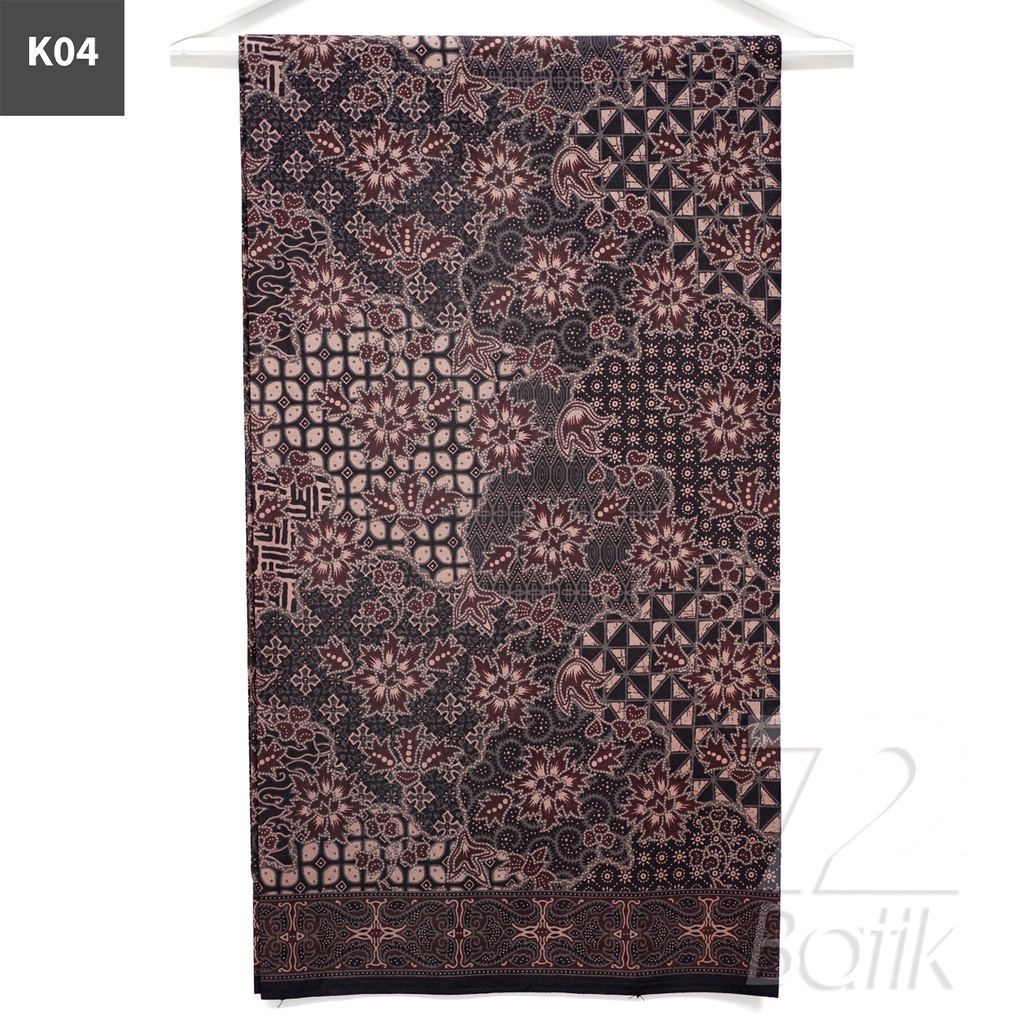 KAIN BATIK PREMIUM Bahan Katun Motif Sekar Jagad Warna Cream 721784 Cap 72 Jarik Jarit Samping Kebat Panjang Batik Katun Modern Premium Bahan Seragam Batik Pernikahan Kantor Keluarga Murah Kamen Jadi Batik Bali Lembaran