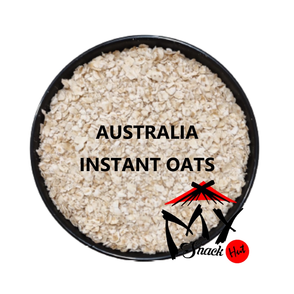 INSTANT OATMEAL 50GR - SEREAL MENU SARAPAN SEHAT BUBUR INSTAN OAT MPASI - AUSTRALIA OATS MEAL HEALTHY CEREAL