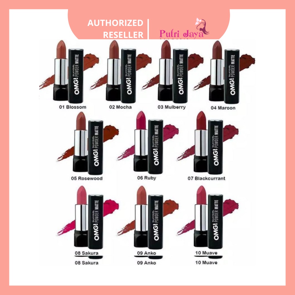 Silkygirl OMG Lips Powder Matte Lipstik