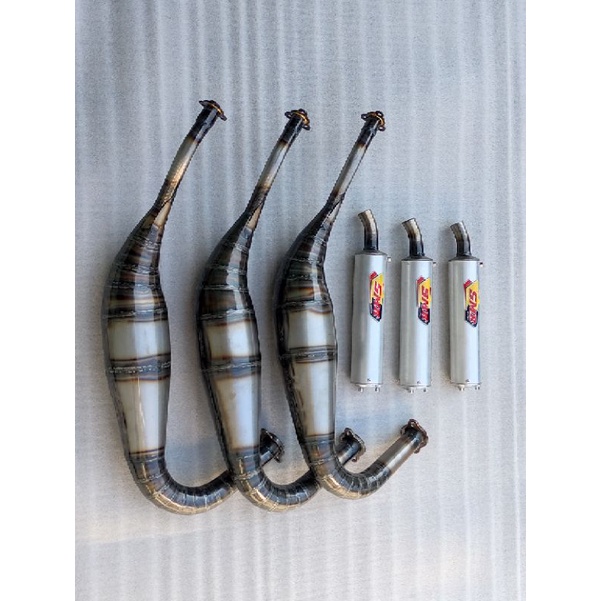 Knalpot SMR Kolong PDK Repsol Plat Super Garing Istimewa // rxk rx sepesial rx king ninja satria hiu