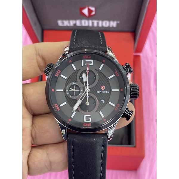 expedition e6768m pria silver ring hitam