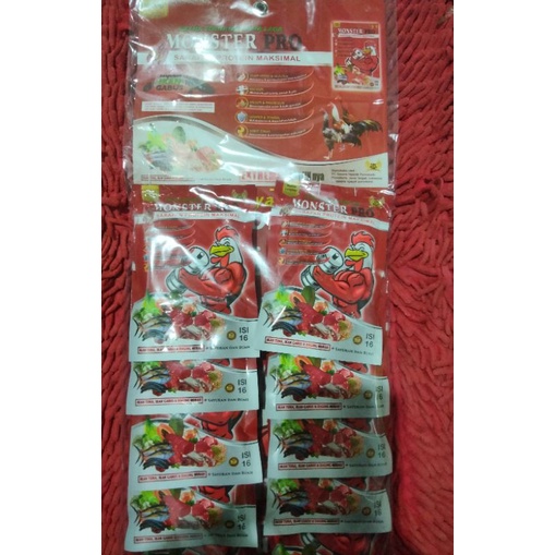 Monster pro jamu ayam Monster pro jamu ayam aduan 1 renteng