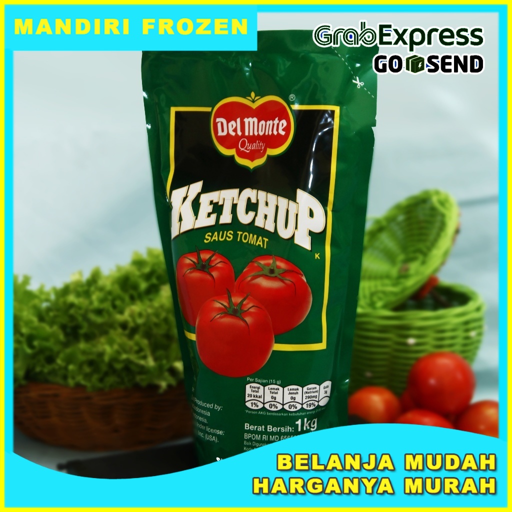 

DELMONTE Saus Tomat 1 Kg - tomato sauce