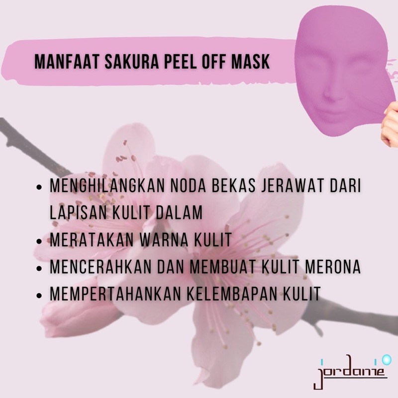 BPOM - Jordanie Peel Off Mask Sakura 500gr