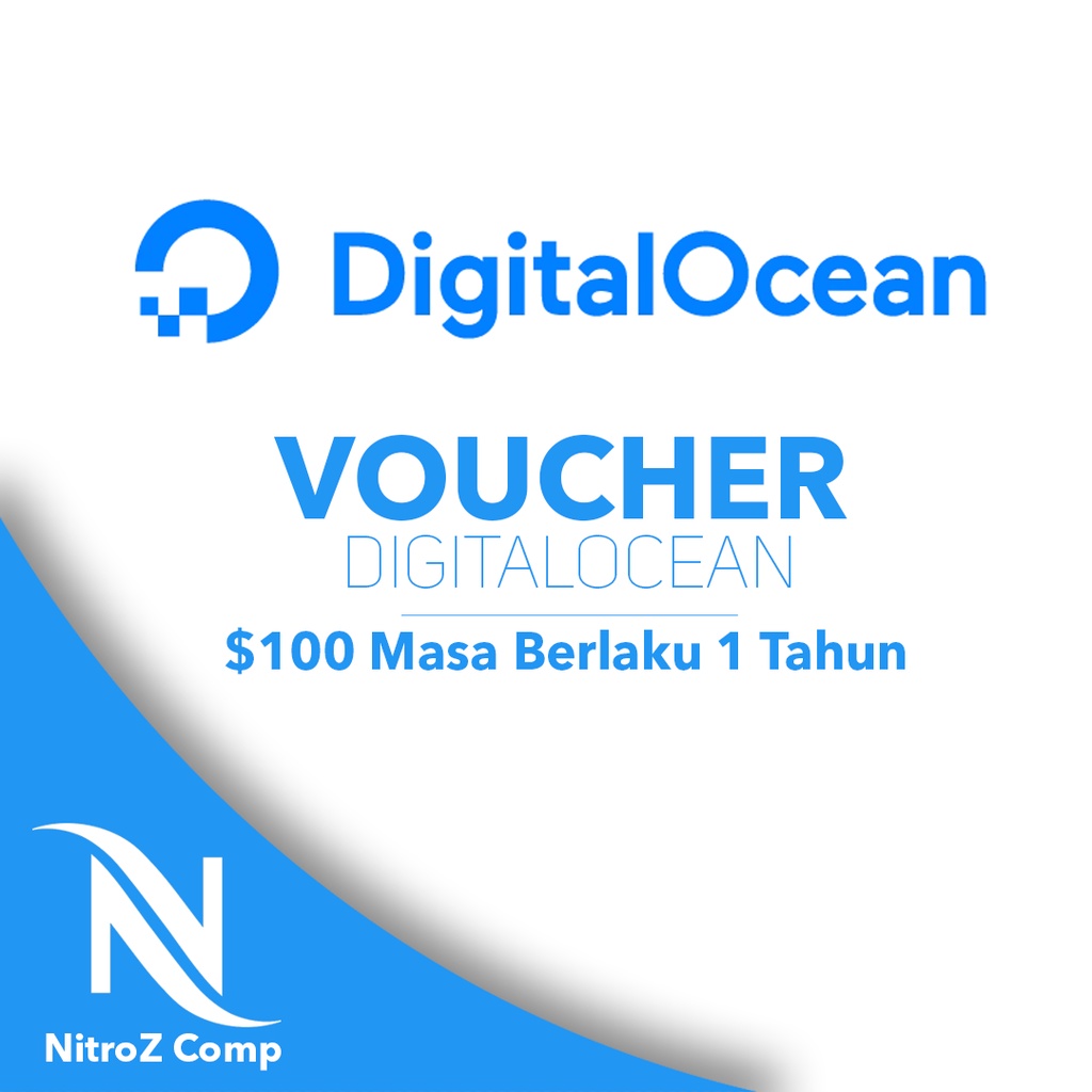 Jual Voucher DigitalOcean 100 Masa Berlaku 1 Tahun Shopee Indonesia
