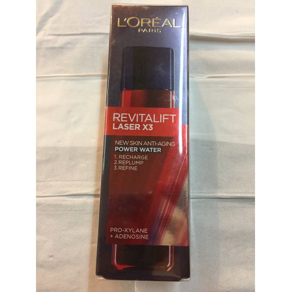 loreal paris revitalift laser x3 power water 175ml