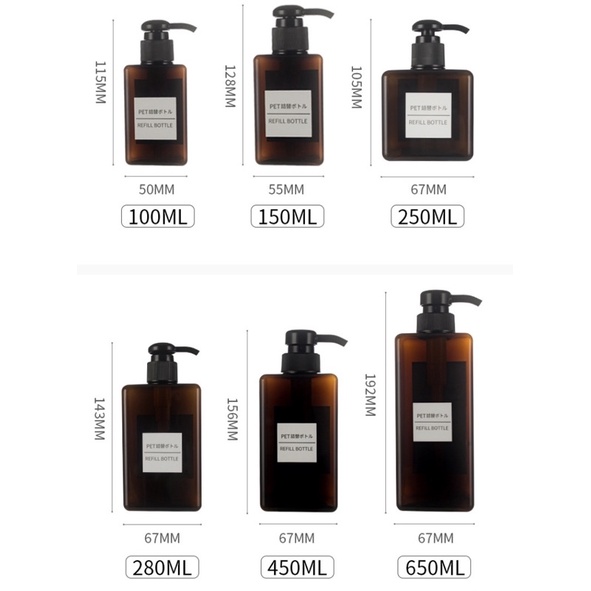 BOTOL SABUN CAIR AESTHETIC BENTUK KOTAK BAHAN PETG / SOAP DISPENSER LUCU BOTOL PUMP BOTOL SHAMPOO LUCU BOTOL MANDI SABUN CUCI TANGAN SOAP BOTTLE