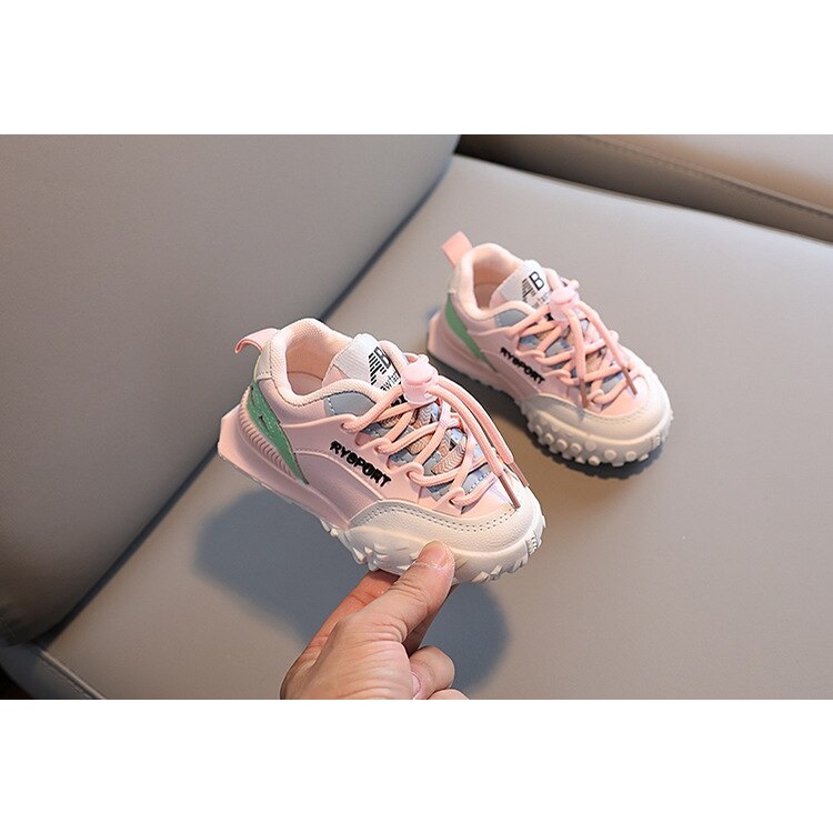 Sepatu Anak Perempuan PINK 1-5 tahun keren / sneakers Anak Perempuan / sneaker Anak