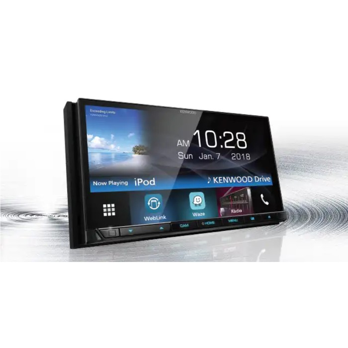 Kenwood Ddx-7018 Bt Head Unit Double Din Ddx 7018 Bt Tape Mobil Murah + Gratis