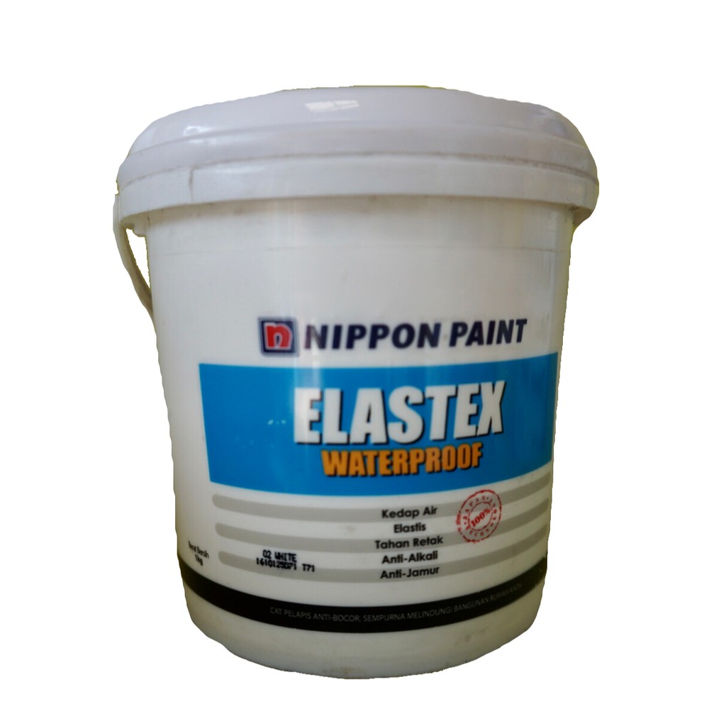Cat Pelapis Antibocor Nippon Elastex Waterproof 1 kg Cat Pelapis Antibocor Nippon Elastex Waterproof 1 kg