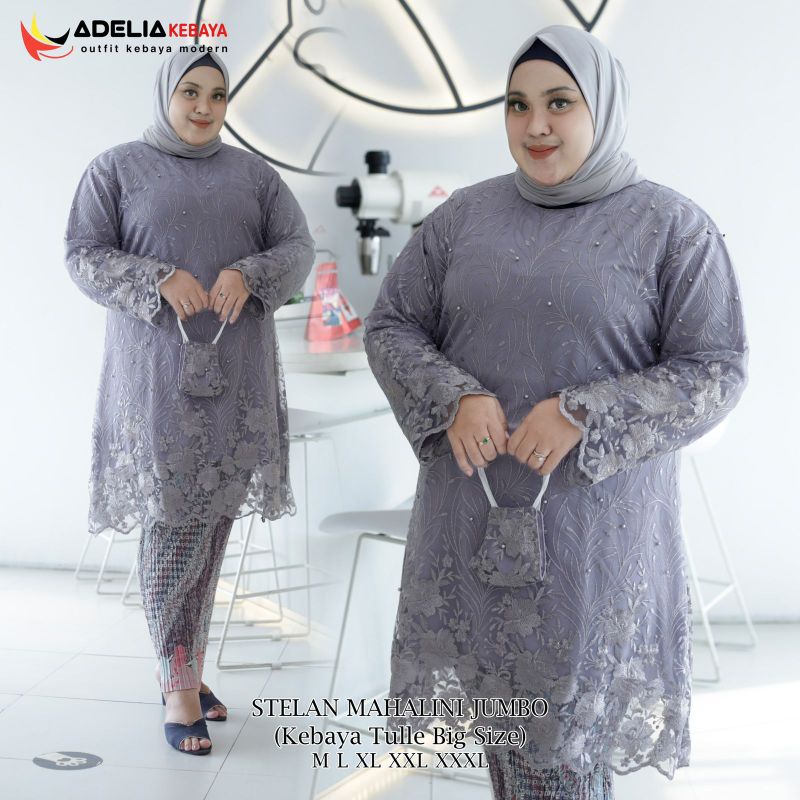 SET TUNIK MAHALINI JUMBO//KODE ADK