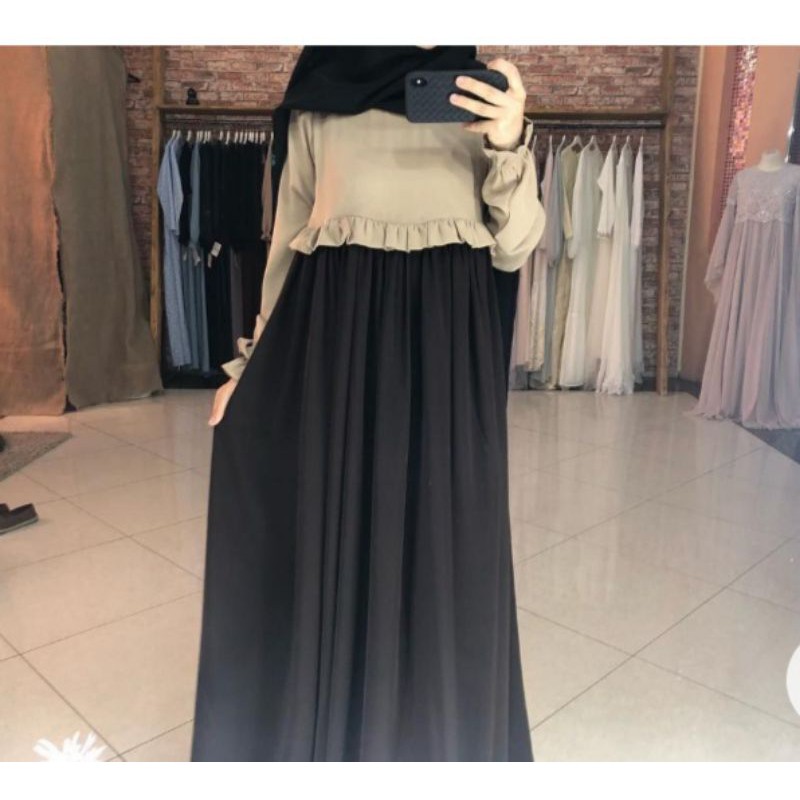 gamis dress preloved "sabina by selly"