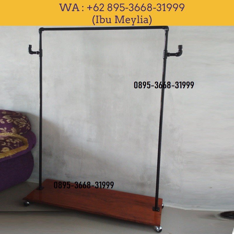 Gawangan Baju Dari Kayu/ Gawang Baju Gamis/ Gawang Baju Unik