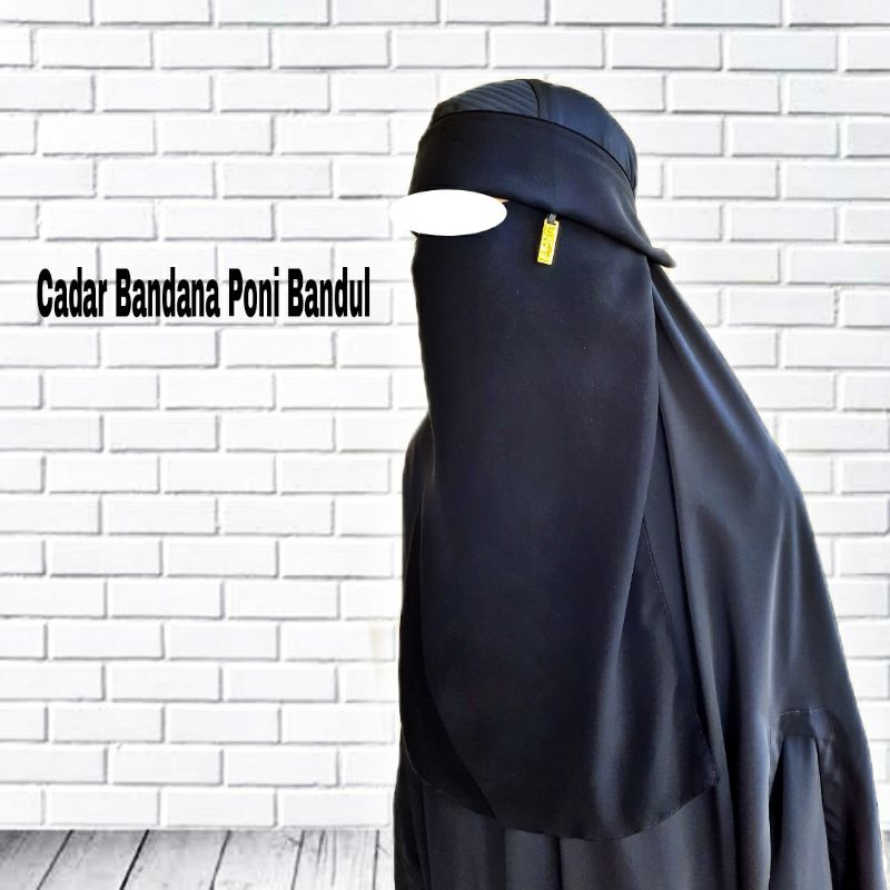 Cadar Bandana Poni Bandul Niqab Bandul mafaza