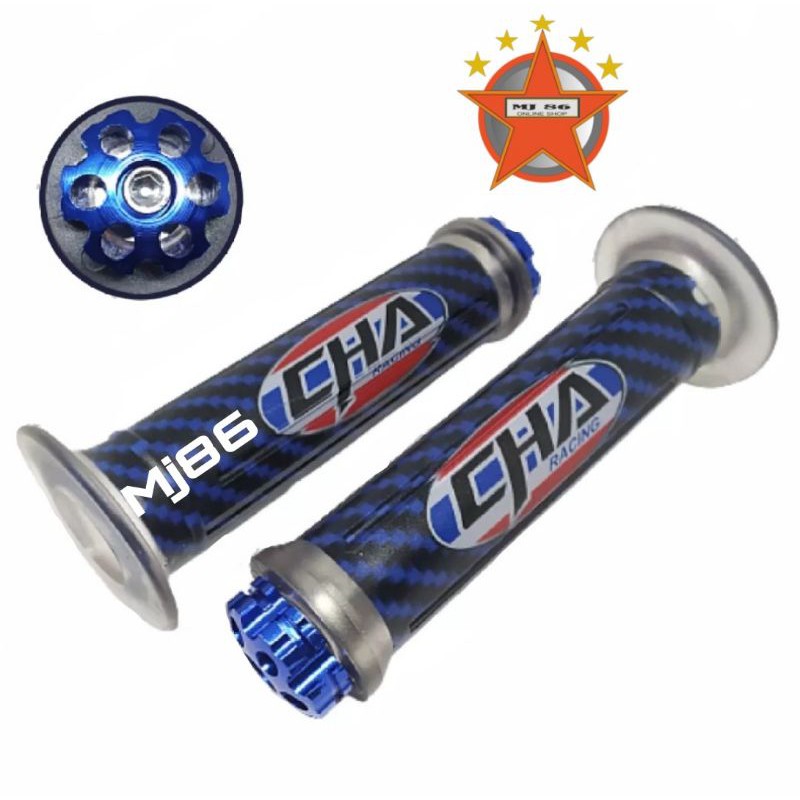 Handgrip Karbon Jalu CHA Thailand Universal Nmax Vario Mio Beat Scopy R15 Vixion Ninja Cbr