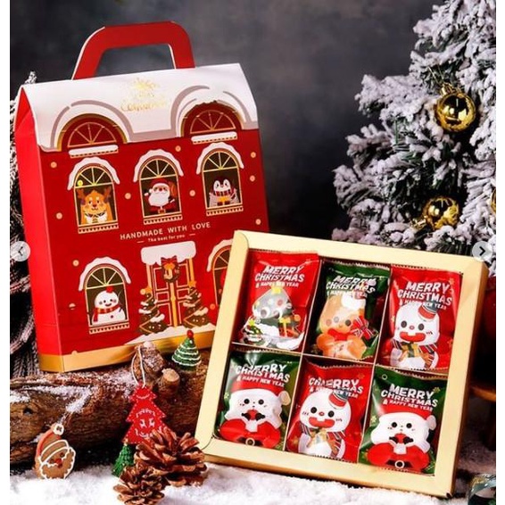 

Xmas Box Classic House Tenteng Box Kue Natal Hampers Cookies Christmas bakernbar99 Ayo Beli