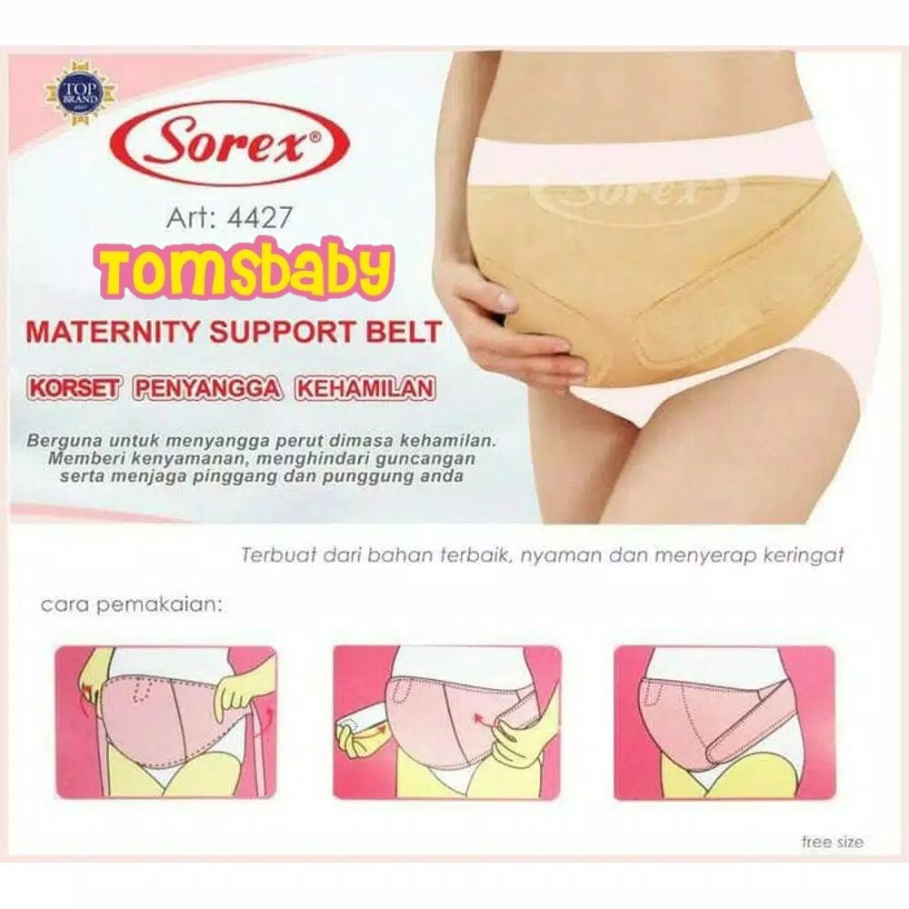 Korset Penyangga Perut Ibu Hamil Sabuk Tunggal Maternity Belt Scelta