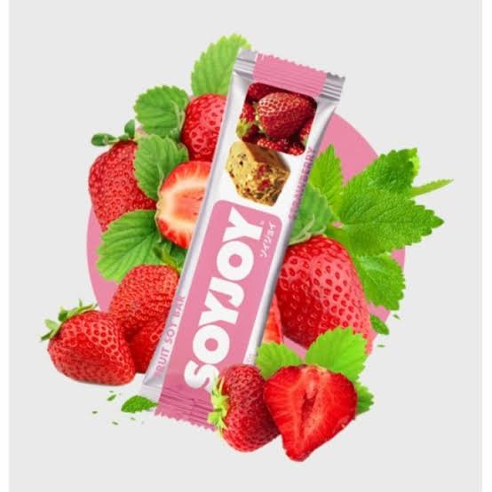 

Soyjoy Strawberry Cemilan Diet Sehat Soy Joy