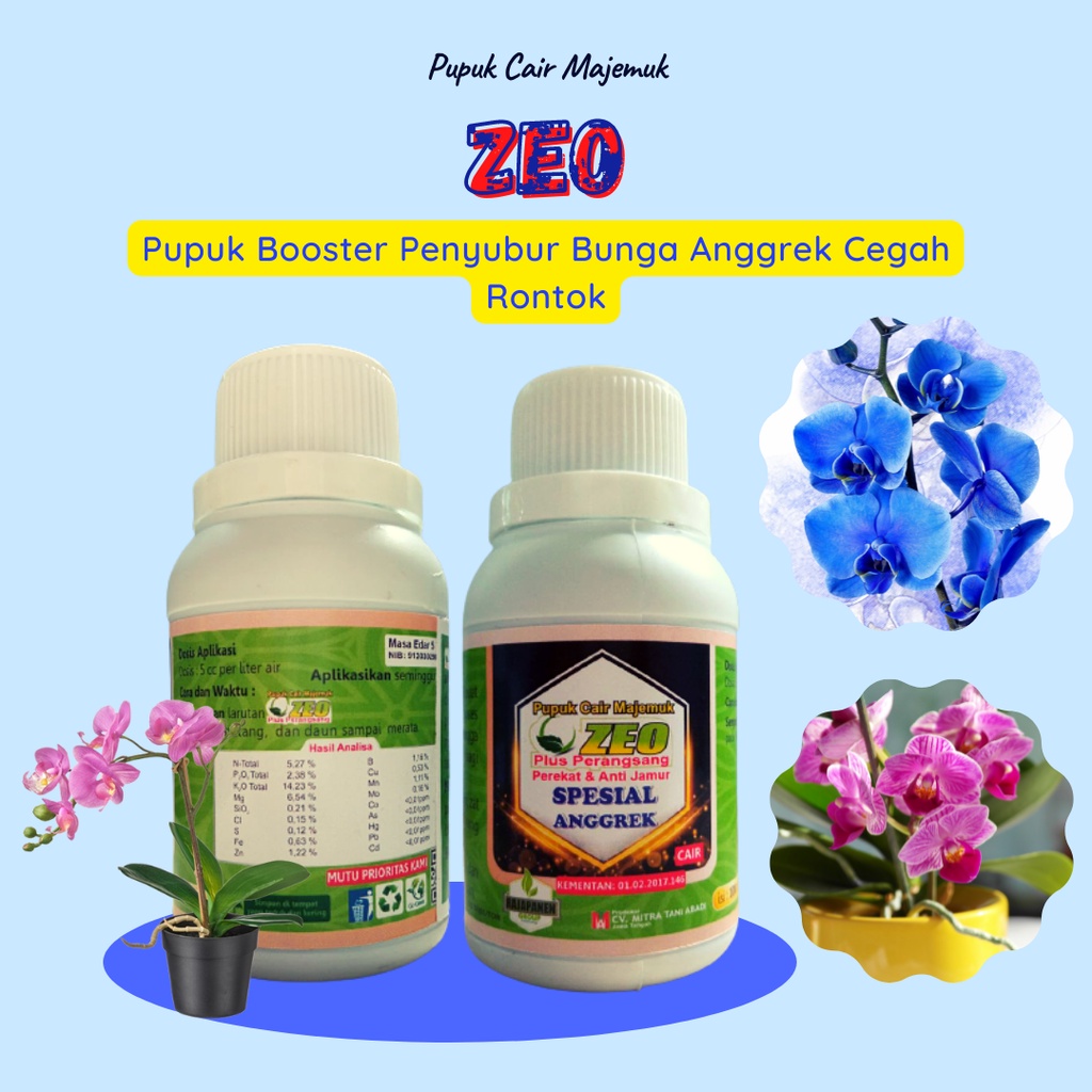 Jual Pupuk Anggrek Cepat Berbunga, Nutrisi Anggrek Bulan, Vitamin ...