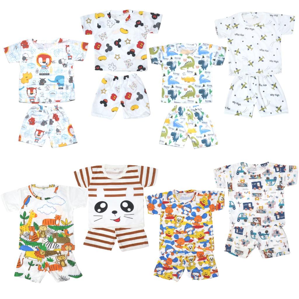 BabynKids - Setelan Anak Unisex / Setelan Anak Laki Laki / Setelan Anak Perempuan / Setelan Anak Full Print / Setelan Anak Full Motif Gambar