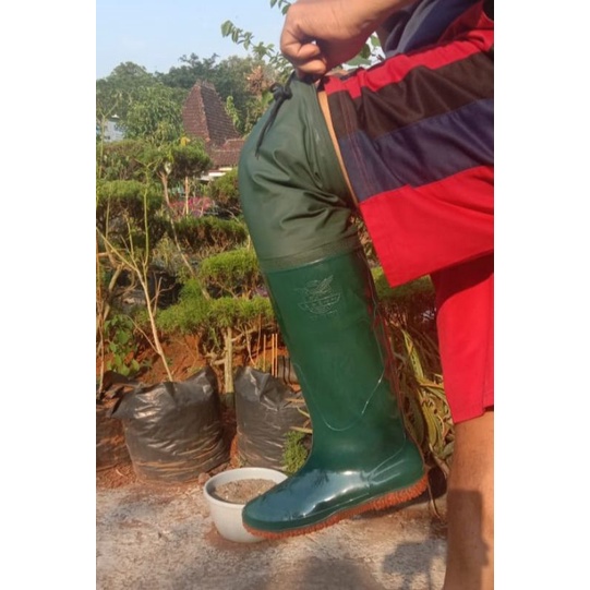 Sepatu Boot Anti Air Hujan/Boot Karet Panjang Lentur/Sepatu Boots Sawah Petani/Sepatu Boot Dewasa Anti Hujan Import 60 cm/Boot Dewasa Pria Wanita Anti Keong/Sepatu Bukan Ap Boot/Boot Anti Banjir dan Hujan