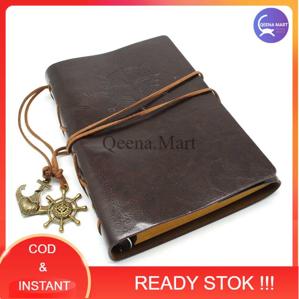

Buku Catatan Binder Kulit Retro Pirate - 8005