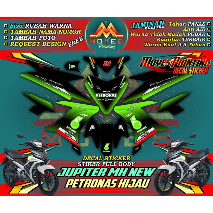 STIKER JUPITER mx new movistar-decal stiker mx new movistar-stiker motor mx new movistar fullbody