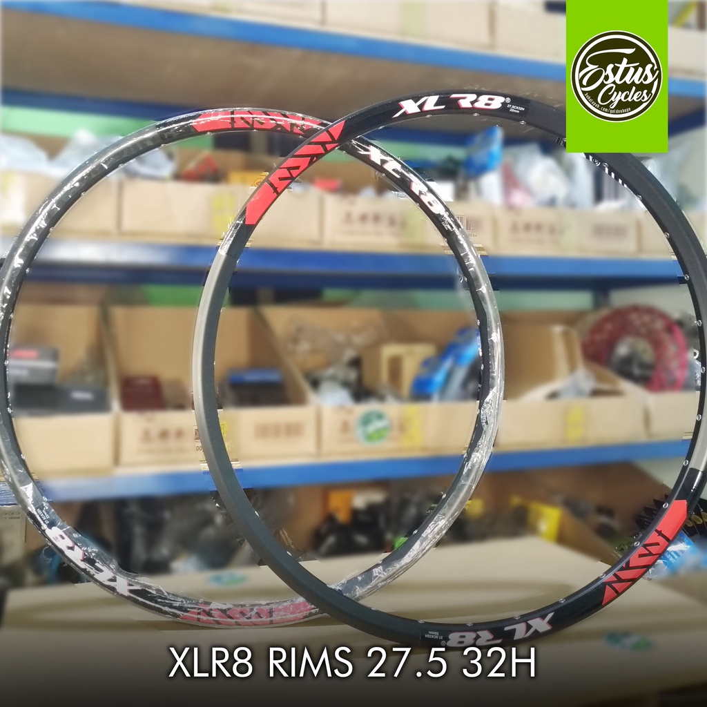 Rims Velg Sepeda XLR8 27.5  MTB XC Downhill Enduro All Mountain Estus Cycles