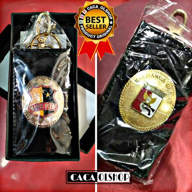 Star Dompet Stnk Perbakin|Mabes Polri Kulit Asli Mengkilat - Mabes Polri Terbatas