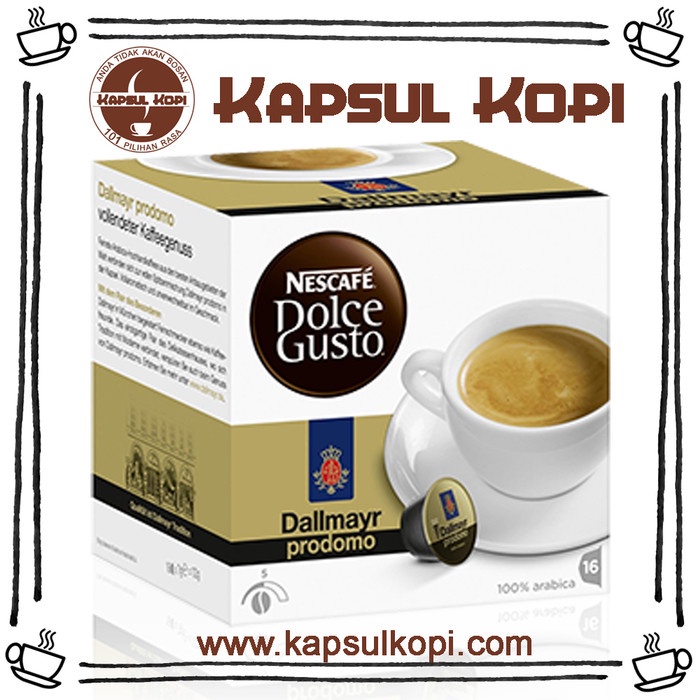 

Kopi - Dallmayr Prodomo Kapsul Nescafe Dolce Gusto Impor Ndg Coffee Capsule