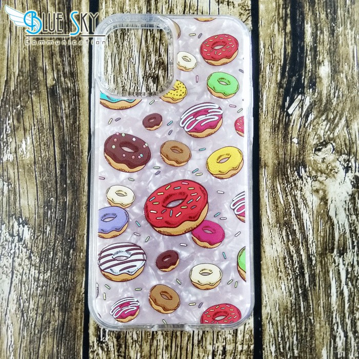 CASING PREMIUM CASE SOFTCASE HARDCASE ANTICRACK DONAT IPHONE 11 PRO