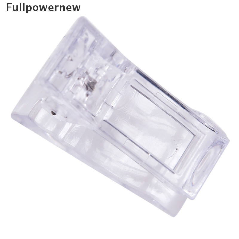 [FULL] Quick Building Nail Mold Dual Forms Tips Clip False Nail Extension Mold