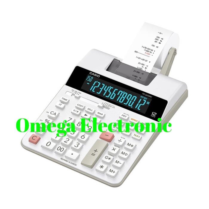 

Kertas | Casio Fr-2650Rc - Printing Kalkulator Calculator Struk Kertas Fr 2650