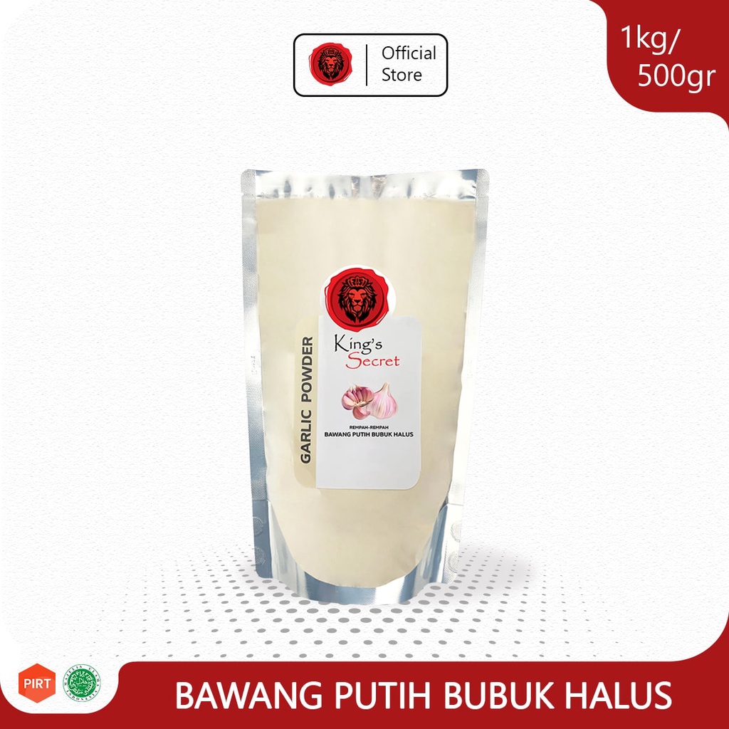 

Bawang Putih Bubuk Grade A | Bawang Putih Bubuk Halus | Garlic Powder King's Secret