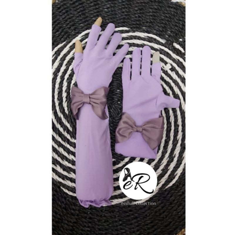 SARUNG TANGAN PITA KOMBINASI / GLOVE TOUCHSCREEN MUSLIMAH