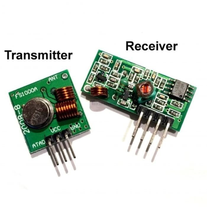 433MHz RF Transceiver Module - Transmitter dan Receiver