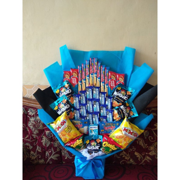 SNACK KUE BESAR / BUKET SNACK BESAR / BUKET BIGSIZE / BUKET WISUDA / BUKET SNACK