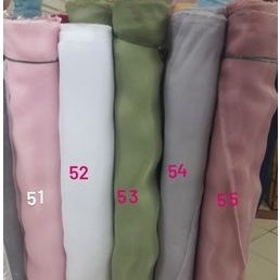 Bahan organza/Organza dof/Kain organza/ping