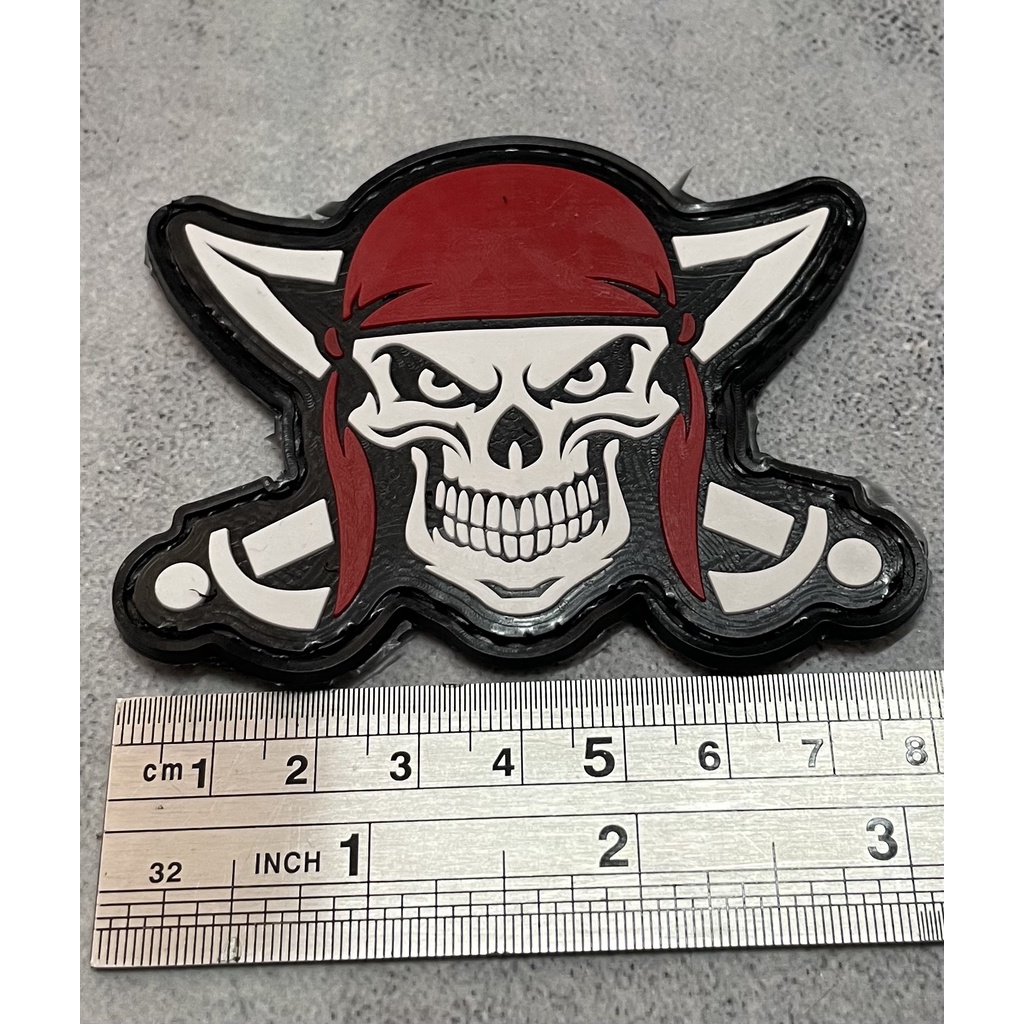 Patch Skullo Pirate - Patch Velcro Pirates Skullo - Prepetan