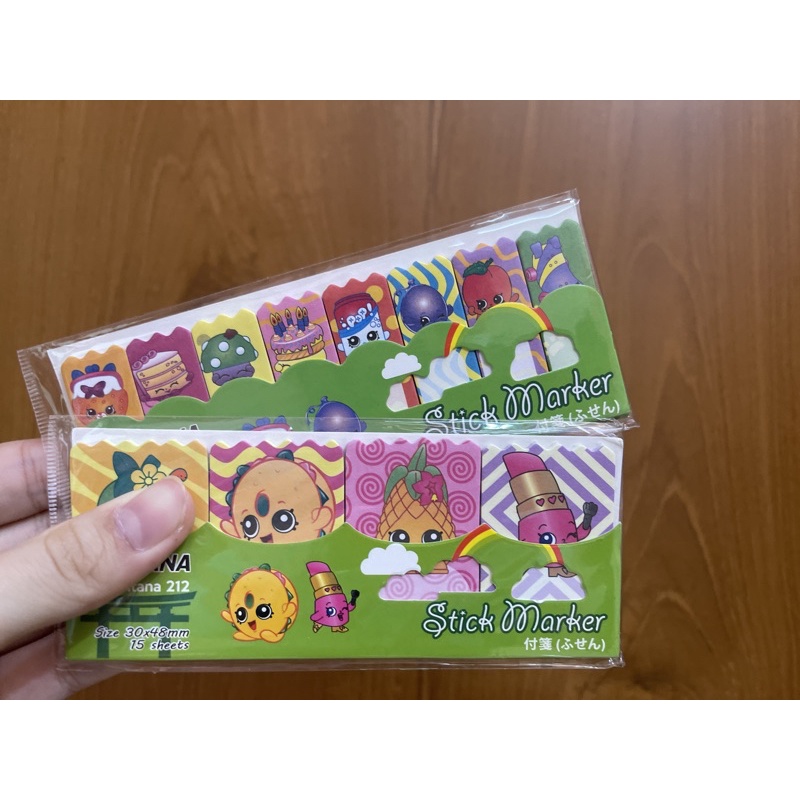 

PAKET STICKMARKER SHOPKINS