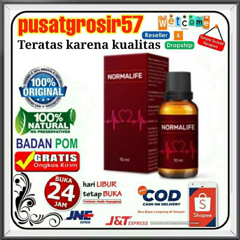 NORMALIFE ASLI 100% ORIGINAL OBAT HIPERTENSI MANJUR CAIRAN PEMBERSIH PEMBULUH DARAH TERBAIK TOPCER