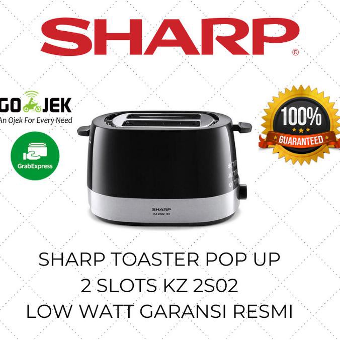 SHARP KZ-2S02 SANDWICH TOASTER - sharp