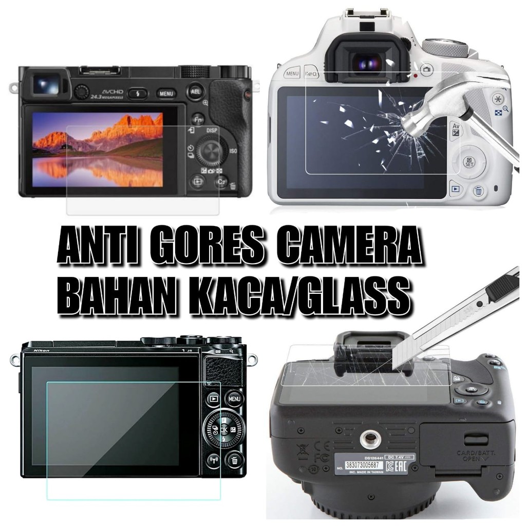 NIKON D3100ANTI GORES TEMPERED GLASS LCD PROTECTOR