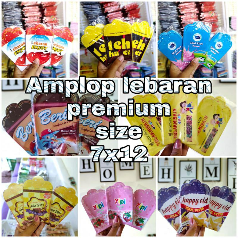 

Amplop lebaran Motif Snack Virall Size Medium 7x12 ISI 10 LEMBAR