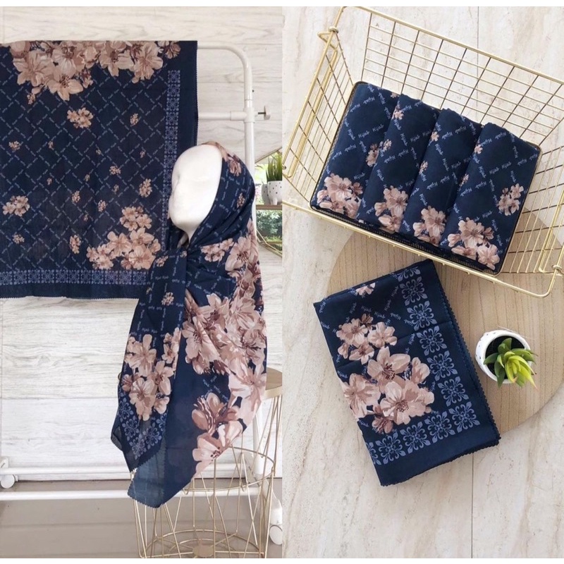 Afrahijab/ Segi Empat Voal Motif 179 HL