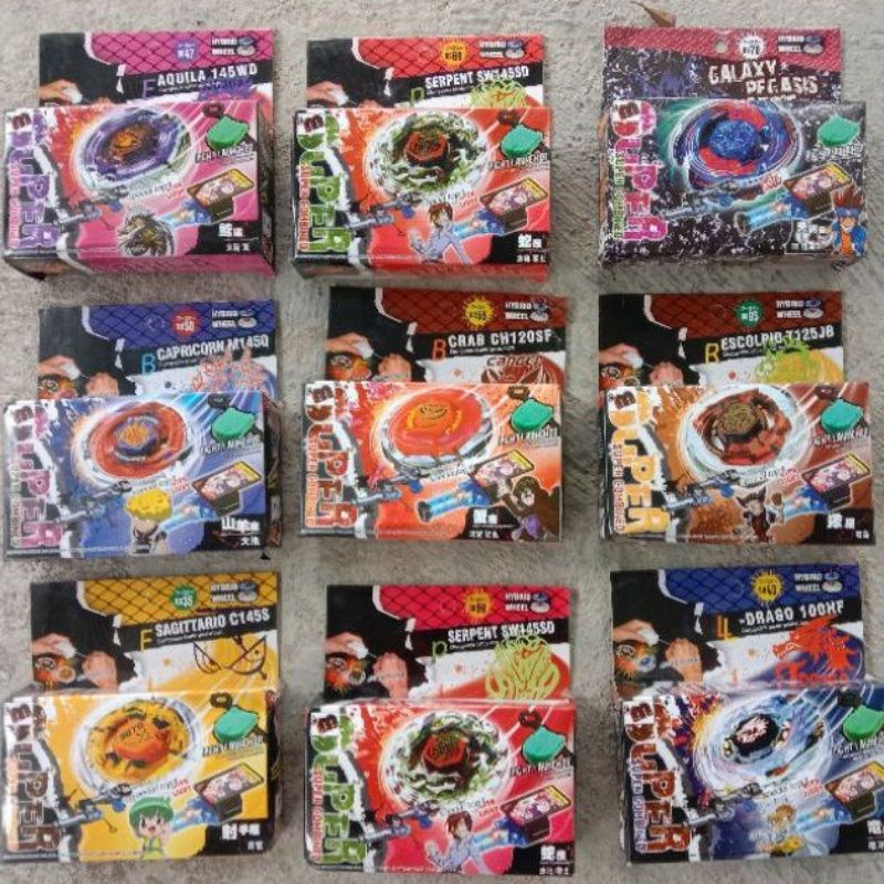 ( BISA COD ) Mainan Gangsing BeyBlade Metal Gasing BeyBlade Metal BeyBlade Metal Masters Rapidity MU