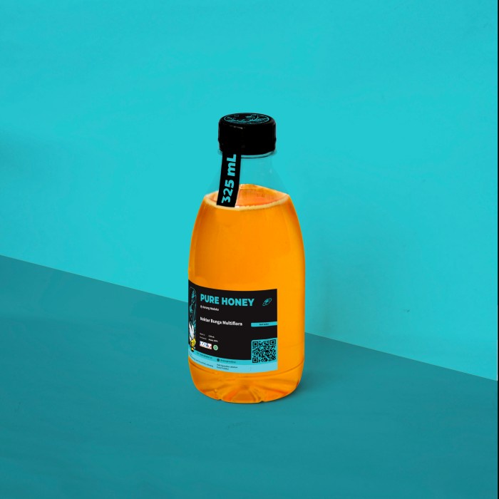 

(BISA COD) Madu Murni Nektar Bunga (1Kg) - Multiflora, 325ml/450gr