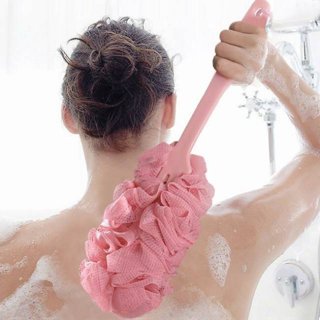 UNNISO - Spons Sikat Punggung Long Bath Brush