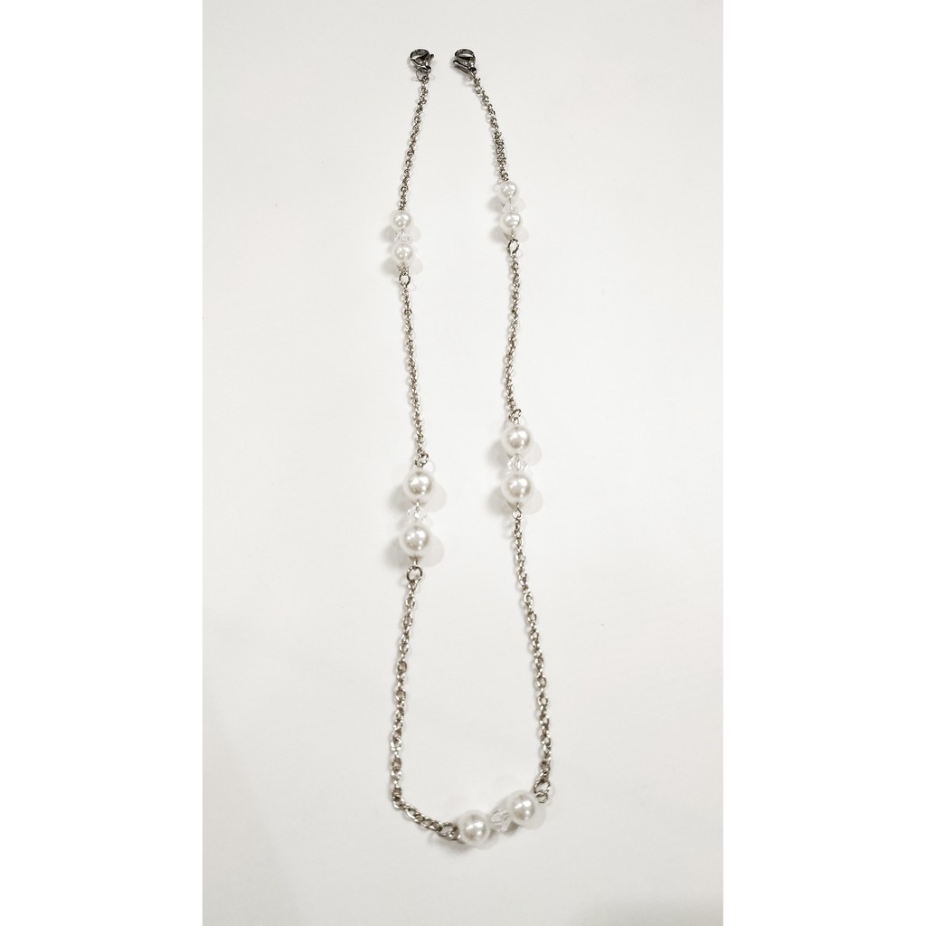Masker Strap Mutiara / Pearl Mask Strap